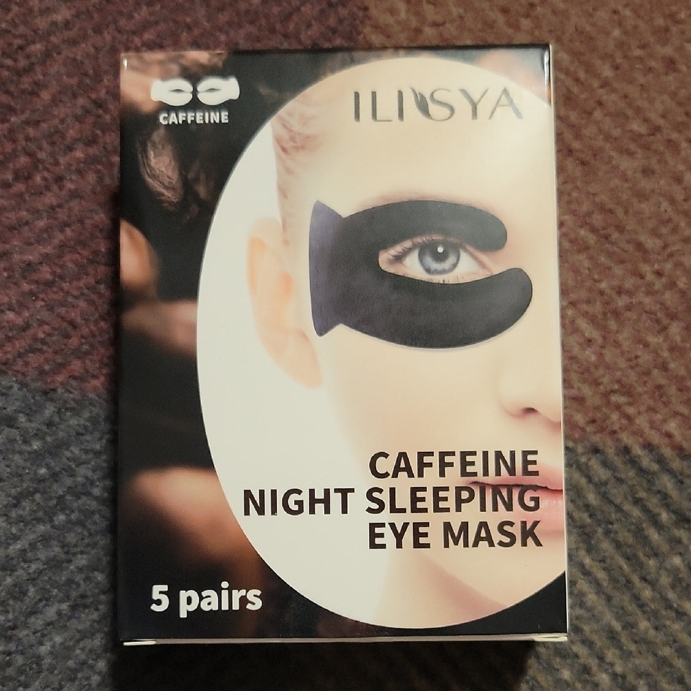 ILISYA Caffeine Night Sleeping Eye Mask